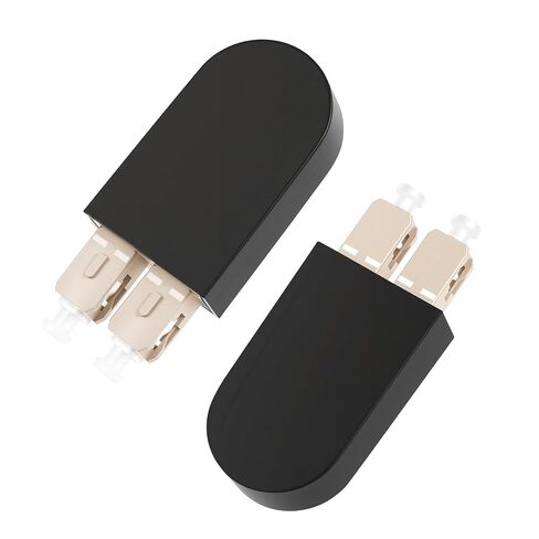 10 Pcs LC/UPC Fiber Loopback Adapter, Singlemode 9/125μm, Duplex Test Plug for Network Testing, Link Verification & Transceiver Diagnostics in Kuwait