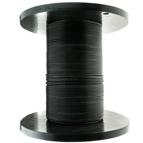 COMZON 12-Strand Fiber Optic Cable, Multimode, Black, 1000ft Spool in Saudi Arabia