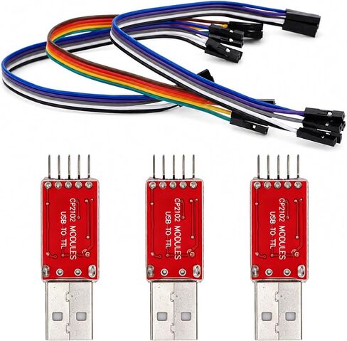 3pcs USB to TTL Serial Adapter Module Starter for Arduino ESP8266 STM32 in Saudi Arabia