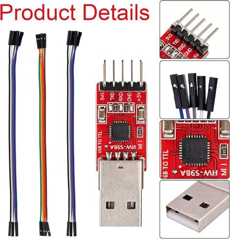 3pcs USB to TTL Serial Adapter Module Starter for Arduino ESP8266 STM32 in Saudi Arabia
