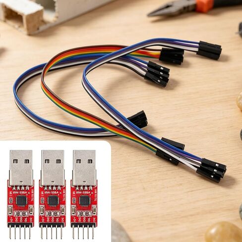 3pcs USB to TTL Serial Adapter Module Starter for Arduino ESP8266 STM32 in Saudi Arabia