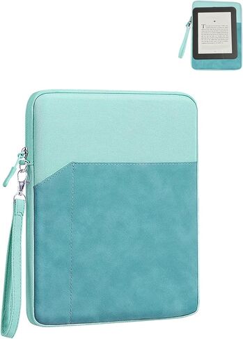 Tablet Sleeve for Barnes & Noble Nook Glowlight 4/ Nook Glowlight 4e /Nook GlowLight 4 Plus,360 Protective Bag Carrying Case Water-Resistant,Pink. in Saudi Arabia