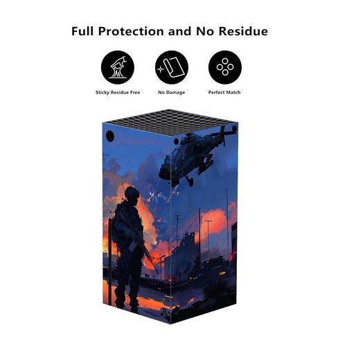 PlayVital Heroic Decision Custom Vinyl Skins for Xbox Core Wireless Controller, Wrap Decal Cover Stickers for Xbox Series X Console Controller in Saudi Arabia