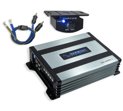 Kicker L7T 8" Loaded Thin Sub Box with Amp and Wiring Kit Harmony Audio in Saudi Arabia