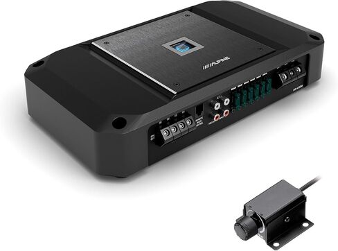 Alpine R2-A150M R-Series Mono Subwoofer Amplifier & RUX-KNOB.2 Remote Bass Knob Bundle in Saudi Arabia