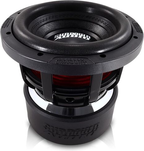 Sundown Audio X v.4 8" Dual 2 Ohm Subwoofer – 1000W RMS, Triple Stacked Magnet, 3" VC, Mega-Roll v.2 Surround, High Excursion 19mm Xmax, Deep Bass Optimized for Small Ported Boxes in Saudi Arabia