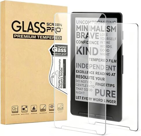 2 Pack Tempered Glass Screen Protector Compatible with XTEINK X4 E-Reader in Saudi Arabia
