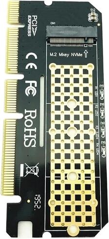 بطاقة محول PCIe x16 M.2 NVMe مع مؤشر LED in Kuwait
