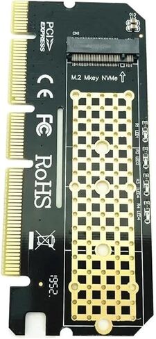 بطاقة محول PCIe x16 M.2 NVMe مع مؤشر LED in Kuwait
