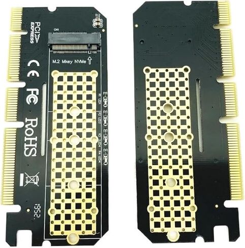بطاقة محول PCIe x16 M.2 NVMe مع مؤشر LED in Kuwait