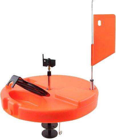 Ice Fishing Tip Up Automatic Ice Fishing Tip-Up with Signal Flag, Freeze-Proof Thermal for Beginners in Kuwait