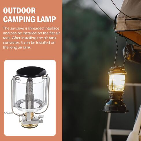 OSALADI Camping Gas Lantern Propane Fuel Lantern Outdoor Tent Lamp with Storage Bag Portable Emergency Gas-Powered Light for Hiking and Camping in Saudi Arabia