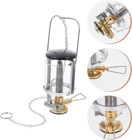 OSALADI Camping Gas Lantern Propane Fuel Lantern Outdoor Tent Lamp with Storage Bag Portable Emergency Gas-Powered Light for Hiking and Camping in Saudi Arabia