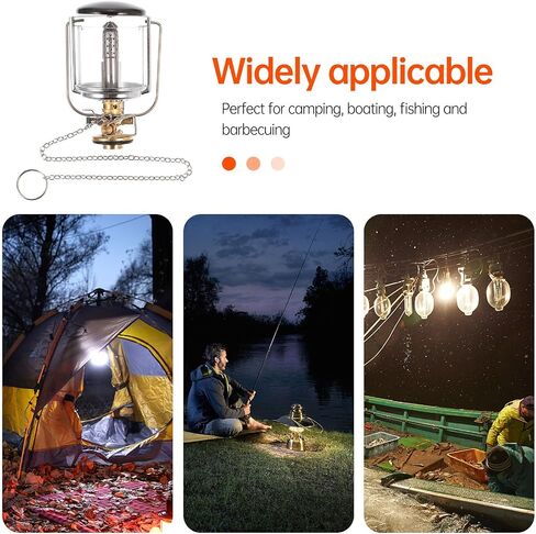 Gas Camping Lamp Multifunctional Small Outdoor Tent Light Fuel Lantern for Emergency and Exploration Use in Saudi Arabia