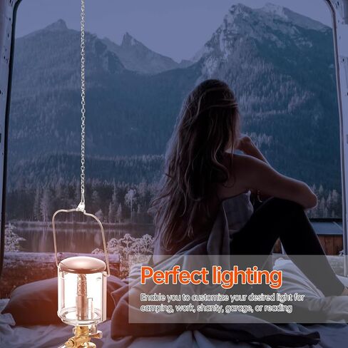 Gas Camping Lantern Outdoor Tent Light Multifunction Fuel-Powered Lamp for Hiking Fishing and Emergency Use in Saudi Arabia