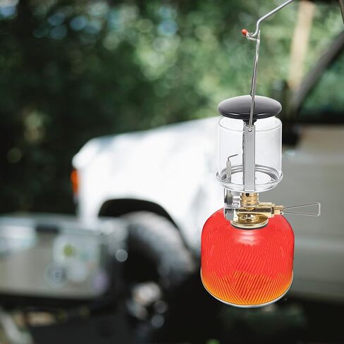 ULTECHNOVO Camping Propane Lantern Outdoor Gas Lantern Small Fuel Lamp with Storage Bag for Tent Lighting and Heating, Portable Gas Light for Hiking and Camping in Saudi Arabia