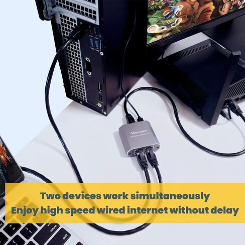 موزع إيثرنت 1 إلى 2 محول شبكة جيجابت RJ45 in Kuwait