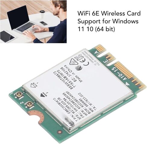 بطاقة Bewinner WiFi 6E اللاسلكية M.2 2230 للكمبيوتر المحمول in Kuwait