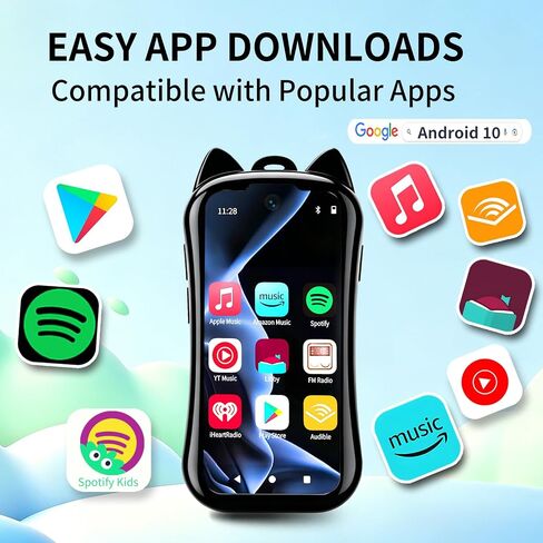Kids MP3 Player with Spotify, Bluetooth, WiFi and Parental Controls VISDOMEVO in Saudi Arabia