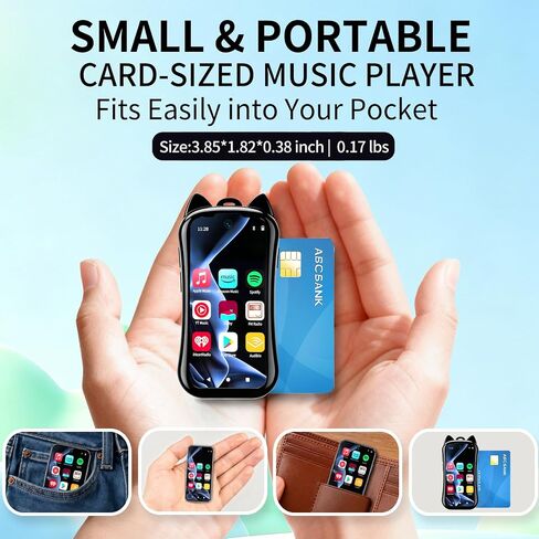 Kids MP3 Player with Spotify, Bluetooth, WiFi and Parental Controls VISDOMEVO in Saudi Arabia