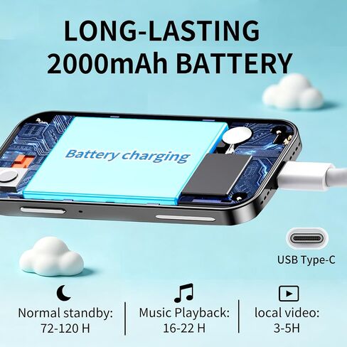 Kids MP3 Player with Spotify, Bluetooth, WiFi and Parental Controls VISDOMEVO in Saudi Arabia