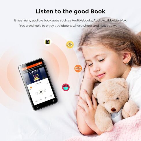 160GB innioasis MP3 Player with Bluetooth and WiFi, Android Music Player with Spotify,Amazon Music,Pandora,APP Store, 4" Full Touch Screen MP3 Player with Audible,Libby,Audiobooks(Grey) in Saudi Arabia