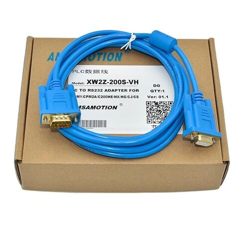 Suitable for CQM1H/CPM2C/2AH/CJ1M Programming Cable Data Download Cable XW2Z-200S-VH(5 Meters) in Saudi Arabia