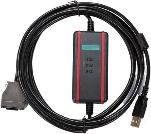 Suitable for PLC Programming Cable USB-CIF02+ Download Cable CPM1A/2A/CQM1/C200HS PLC Data Line in Saudi Arabia