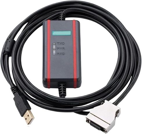 Suitable for PLC Programming Cable USB-CIF02+ Download Cable CPM1A/2A/CQM1/C200HS PLC Data Line in Saudi Arabia
