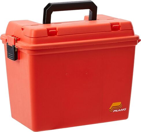 Plano Extra Large Dry Storage Box with Tray Orange in Saudi Arabia