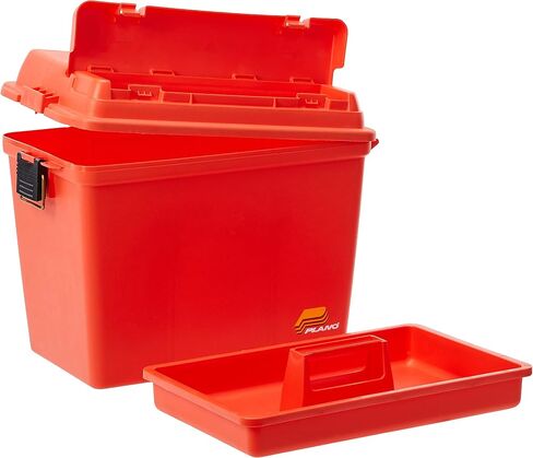 Plano Extra Large Dry Storage Box with Tray Orange in Saudi Arabia
