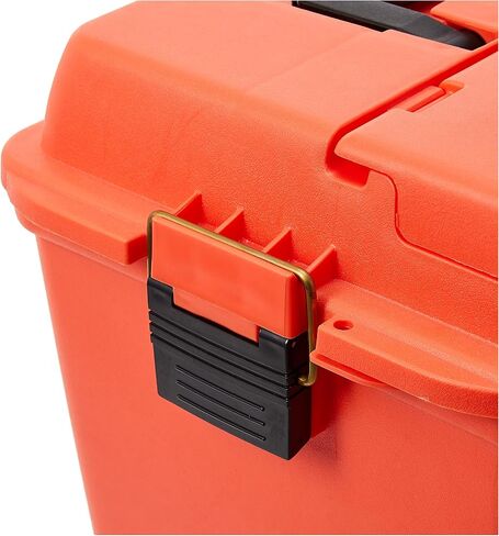 Plano Extra Large Dry Storage Box with Tray Orange in Saudi Arabia