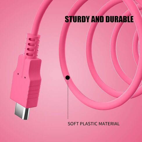 Nintendo Switch OLED Charging Cable, USB-C Cord for Pro Controller, 4.92 ft in Saudi Arabia