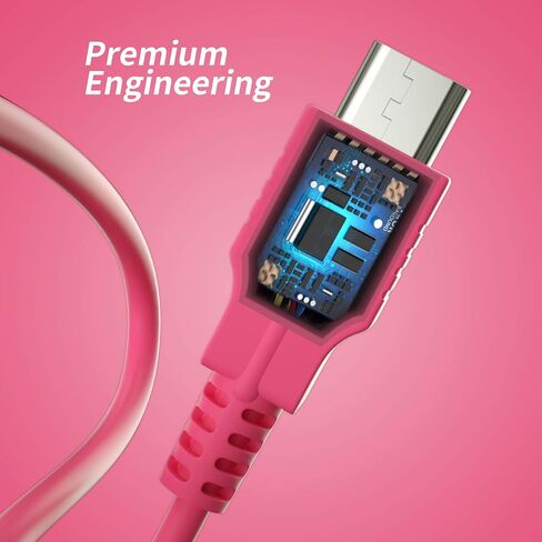 Nintendo Switch OLED Charging Cable, USB-C Cord for Pro Controller, 4.92 ft in Saudi Arabia