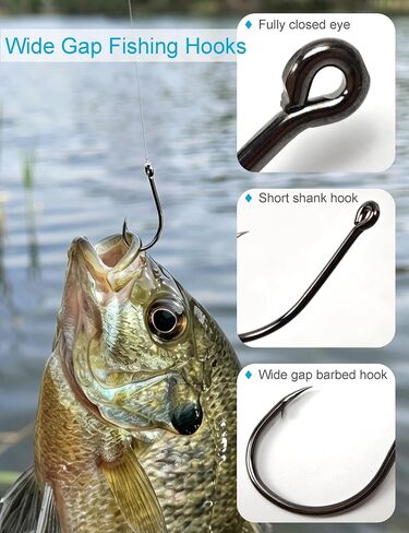 Fishing Hooks Assortment Kit, 400pcs Large Size, 12# - 24# in Saudi Arabia