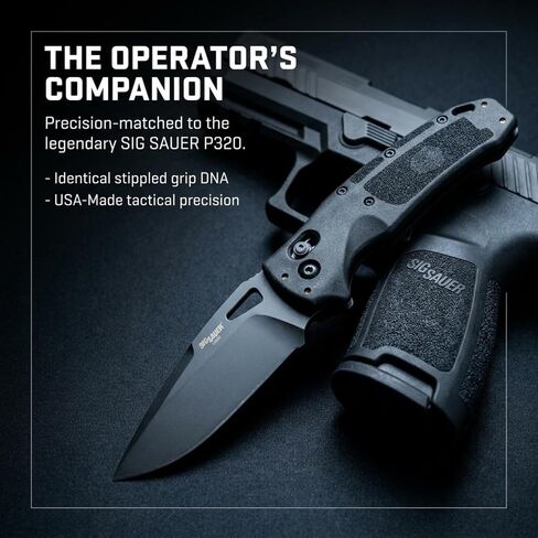 Hogue SIG SAUER K320 Nitron 3.5" Drop Point Folder Manual Folder in Kuwait