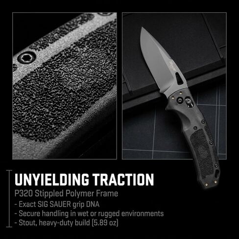 Hogue SIG SAUER K320 Nitron 3.5" Drop Point Folder Manual Folder in Kuwait