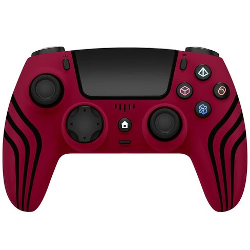 وحدة تحكم لاسلكية لجهاز PS4، وحدة تحكم متوافقة مع PS4/Slim/Pro، أحمر in Kuwait