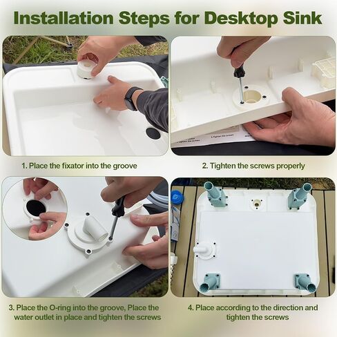 Portable Sink for Camping, Outdoor Wash Station with Electronic Faucet in Saudi Arabia