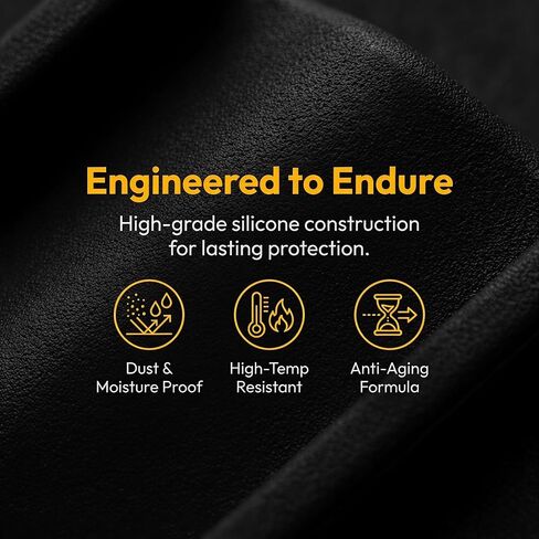 STOBAZA 30pcs Silicone Dust Plug Caps for Sfp Module and Network Router, Black Fiber Module Port Protector with Dust Prevention Function, Extends Equipment Lifespan, for Telecom Equipment in Saudi Arabia