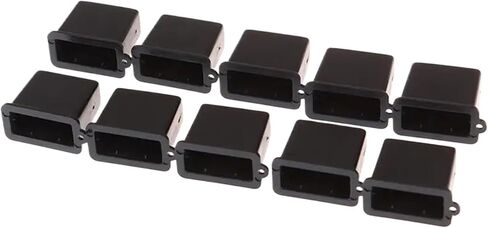 USB Port Cover caps 100pcs USB Type A Male Anti-Dust Plug Stopper Cap Cover Protector - Waterproof Dustproof Mobile Phone Accessories in Saudi Arabia