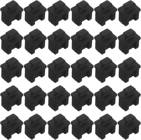 VANZACK 30pcs Silicone Sfp Blanking Plug and Port Dust Cap for Transceiver and Network Router, Heat Resistant and Moisture Protection, for Telecom Equipment in Saudi Arabia