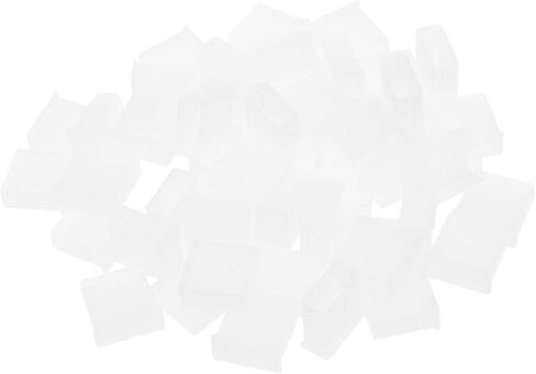 Tofficu 50 Pcs USB Dust Plug Covers for Standard Charge Port and USB Port, Flexible Plastic Dustproof Caps for Laptop and Computer Protection in Saudi Arabia