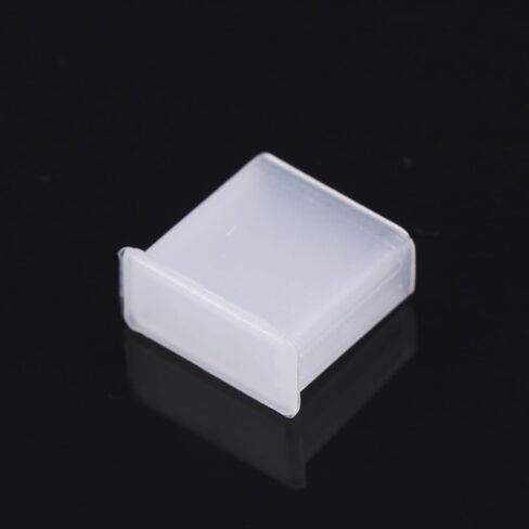 Tofficu 50 Pcs USB Dust Plug Covers for Standard Charge Port and USB Port, Flexible Plastic Dustproof Caps for Laptop and Computer Protection in Saudi Arabia