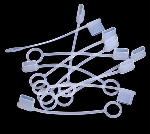أغطية غطاء منفذ USB 20 قطعة كابل بيانات من النوع C مقابس مضادة للغبار - غطاء واقي لسلك الشحن العالمي، غطاء واقي USB in Kuwait