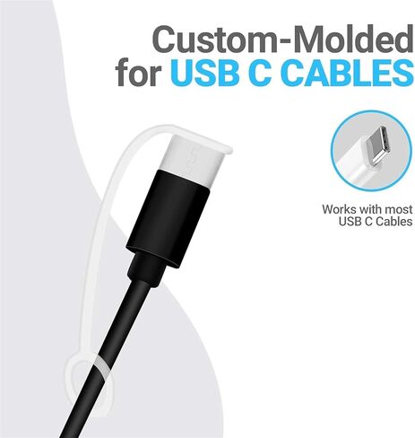 أغطية غطاء منفذ USB 20 قطعة كابل بيانات من النوع C مقابس مضادة للغبار - غطاء واقي لسلك الشحن العالمي، غطاء واقي USB in Kuwait