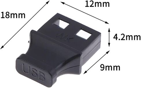 USB Port Cover caps 30Pcs USB-A Port Cover with Handle - Anti-Dust Plug for Laptop and Computer Socket Protection Caps in Saudi Arabia