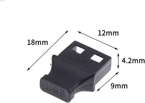 USB Port Cover caps 30Pcs Type-A USB Port Plug with Handle - Anti-Dust Cover for Laptop and Computer Socket Cap - Unused Interface Protection in Saudi Arabia