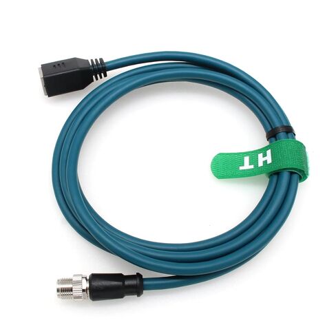 Ethernet Cable Adapter for Cognex in-Sight 2000 7000 8000 9000 Basler Baumer Camera Sensor Barcode Reader, 8 Pin X-Coded M12 to RJ45 CAT-7e 2M in Saudi Arabia