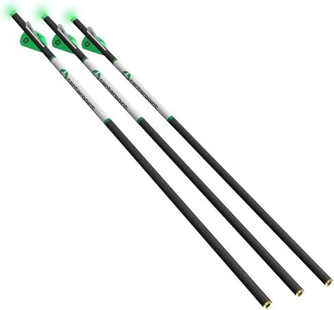 CenterPoint Archery AXCCA203PK Premium .003-Carbon Crossbow Arrows With Lighted Half-Moon Nocks in Kuwait
